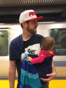 Ryan wearing his 1 year old