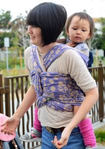 Florence Lavanda in a Double Hammock with a Saltwater Finish