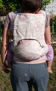 Using the Wrap Style Straps for better toddler weight distribution