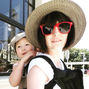 BB Tai in a Back Carry Tied Tibetan style