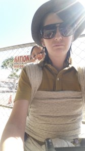 Parking Lot Selfie in Volare Ibis